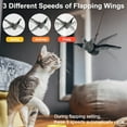 thumbnail image 6 of Cat Toys, Flapping Wings Sparrow Catnip Toys, Vivid Chirping, Simulation Bird Interactive Cat Toy for Kitten Kitty Exercise, Fluffy Plush Dog Toys, Touch Activated, Rechargeable, 6 of 6
