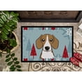 thumbnail image 3 of Caroline's Treasures BB1735JMAT Winter Holiday Beagle Door Mat, Indoor Rug or Outdoor Welcome Mat 24x36 Doormat , 24H X, 3 of 4