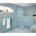 thumbnail image 7 of Glass Warehouse ARC-FL-32-PB Maven 86-3/4" High X 32" Wide Shower Screen Frameless Shower, 7 of 7