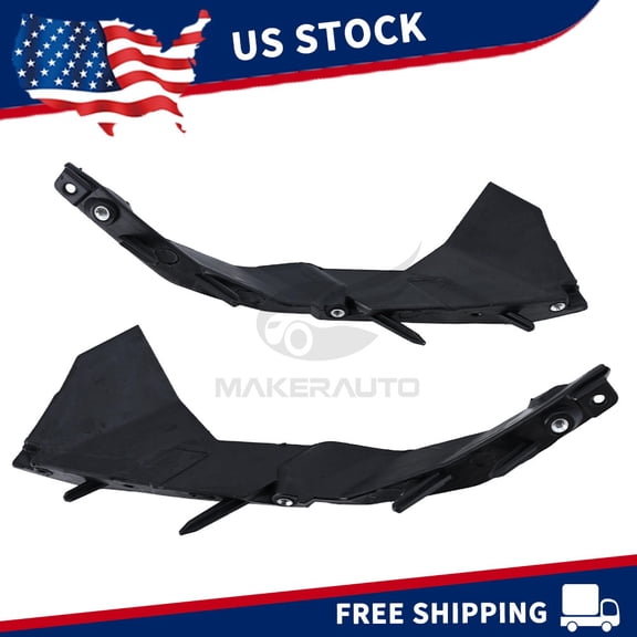 Left Right Front Bumper Bracket Set for Dodge Charger 2015 2016 2017 2018 2019 2020 2021 RH LH