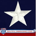 thumbnail image 4 of G128 - American Flag | 4x6 feet | Embroidered 210D - Embroidered Stars, Sewn Stripes, Brass Grommets, Indoor/Outdoor, Vibrant Colors, Quality Polyester, US USA Flag, 4 of 6