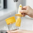 thumbnail image 6 of HengDidi 2-in-1 Silicone Oil Brush with Bottle Dispenser for Cooking Baking Grilling Food Grade Leak Proof Kitchen Basting Tool, 6 of 6