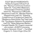 thumbnail image 6 of Badger Energizing Foot Balm with Peppermint, Tea Tree & Certified Organic Ingredients, 2 oz, 6 of 6