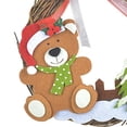 thumbnail image 3 of Merry Christmas Wreath Rattan Wreaths Front Door Hanging Wreath Xmas Ornament, 3 of 5