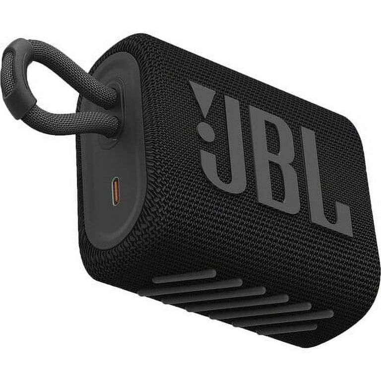 JBL Go 3 Black Bluetooth Speaker