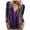 Purple, variant on Vedolay Womens Shirts Solid Plain Cute Tops Slim Fit Half Sleeve Shirts Blouse Purple,S