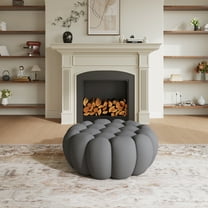 43" Bubble Couch Modern, Oversized Curved Couches, Lazy Floor Sofa, Dark Gray Bubble Couch, Modern Upholstered Comfy Mesh Fabric 3D Honeycomb Shape Couches for Living Room, Office, Apartment