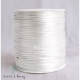 thumbnail image 1 of (White) - 2mm x 100 yards Rattail Satin Nylon Trim Cord Chinese Knot, 1 of 4