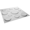 thumbnail image 6 of Ekena Millwork 19 5/8"W x 19 5/8"H Cosmo EnduraWall Decorative 3D Wall Panel (50-Pack for 133.73 Sq. Ft.), 6 of 12
