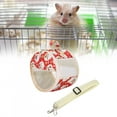 thumbnail image 4 of Bolsa visible para mascotas al aire libre forro de gamuza de cristal cómoda bolsa portátil para hámster loros para planeadores del azúcar ardillas y hámsteres ANGGREK Otros, 4 of 8