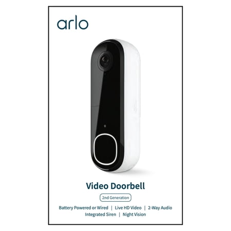 Arlo Video Doorbell 2nd Gen 1080p Battery/Wired - Image 3