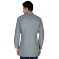 thumbnail image 3 of Chemise de Mode Indienne pour Hommes Kurta Courte en Coton (Vert, TG), 3 of 4