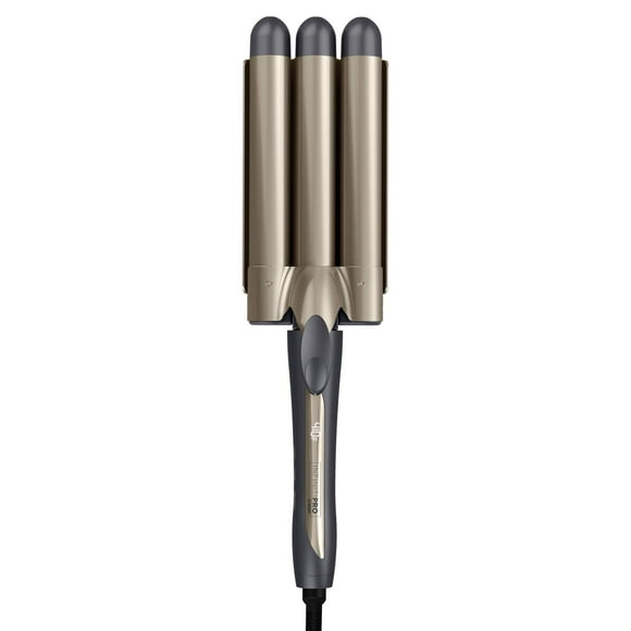 INFINITIPRO by CONAIR 3 Barrel Curling Iron, Hair Waver, Create Beachy Waves, Long-Lasting Waves for use on Medium to Long Hair