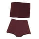 thumbnail image 4 of Ropa femenina a escala 1/6, moda casual, top y pantalones cortos a escala 1:6 Rojo oscuro, 4 of 9