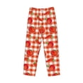 thumbnail image 4 of Xecao Tomatoes And Chili Men's Straight Lounge Pajama Pants: The Ultimate in Comfortable Sleepwear, 4 of 9