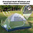 thumbnail image 6 of Croosse 2/4 Person Tents for Camping - Waterproof Lightweight Outdoor Camping Tent Easy Set up, 6 of 8