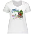 thumbnail image 3 of Inktastic I Want a Hippopotamus for Christmas Women's Plus Size T-Shirt, 3 of 5