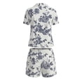 thumbnail image 2 of Pijama Secret Treasures para Dama Set Camisero Manga Corta con Short Marino Talla G 2 Piezas, 2 of 4