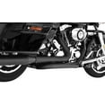 thumbnail image 2 of Khrome Werks Dual Header System, 1.75", Black for 1993-2014 Harley-Davidson, 2 of 2