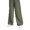 Army Green, variant on Women's Pants Elegant Plain Wide Leg Grey XS (2)