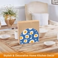 thumbnail image 6 of Yayeee Napkin Holder for Table Kitchen Paper Tissue Organization, Cute Fried Eggs, 6 of 8