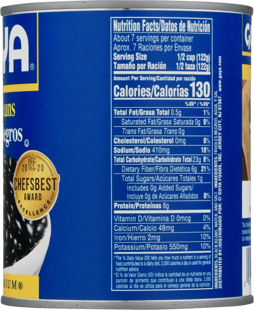 Goya Black Beans 29 oz - 3 Pack