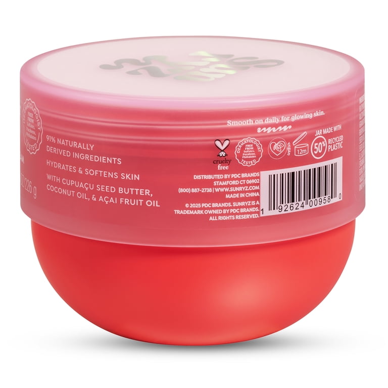Sunryz Amber Sol Whipped Body Cream with Cupuaçu Butter & Coconut