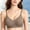 Gray, variant on VISALY Seamless Wireless Bra for Women Comfortable Lightweight Support Bralette Jelly Bras Wireless Push Up Supportive Full Coverage T Shirt Bra No Underwire Everyday Seamless Bralette Black L