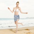 thumbnail image 4 of Disketp white Skull daisy in water Women Swimsuit Cover Up Short Chiffon Summer Beach Sarong Bikini Wrap Skirt Bathing Suit, 4 of 5