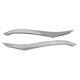 thumbnail image 2 of Compatible con Honda Crv 12-14 Abs moldura de cubierta de rejilla delantera cromada, 2 of 4
