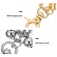 thumbnail image 2 of Milisten 4Ud Colgantes Para Collar De Perro O Con Metálicas Decorativas Y Resistentes, 2 of 6