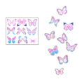 thumbnail image 7 of Wall Sticker PVC Electrostatic Glass Sticker for Window Rainbow Prisms Decal-Butterfly, 7 of 7
