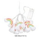 thumbnail image 3 of Bewildely String Light Reemplazo portátil desmontable Interior Exterior Fiestas de Halloween Camping Lámpara colgante decorativa Iluminación navideña 3 metros 15 luces, 3 of 6