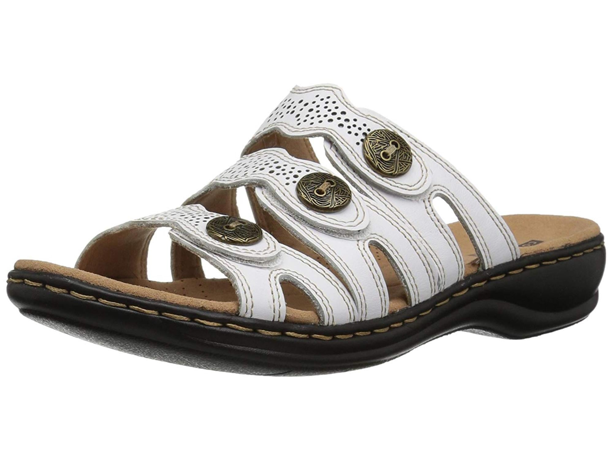 clarks womens slides