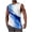 Blue, variant on Men's Cotton Tank Top Casual Workout Sleeveless Shirts Soft Gym Muscle Bodybuilding Tee Blue L