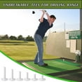 thumbnail image 5 of MAZEL Premium Rubber Golf Tees for Mats - High Performance Rubber Tees Holder Set for Driving Range & Indoor Outdoor Practice Mat, 5 of 5
