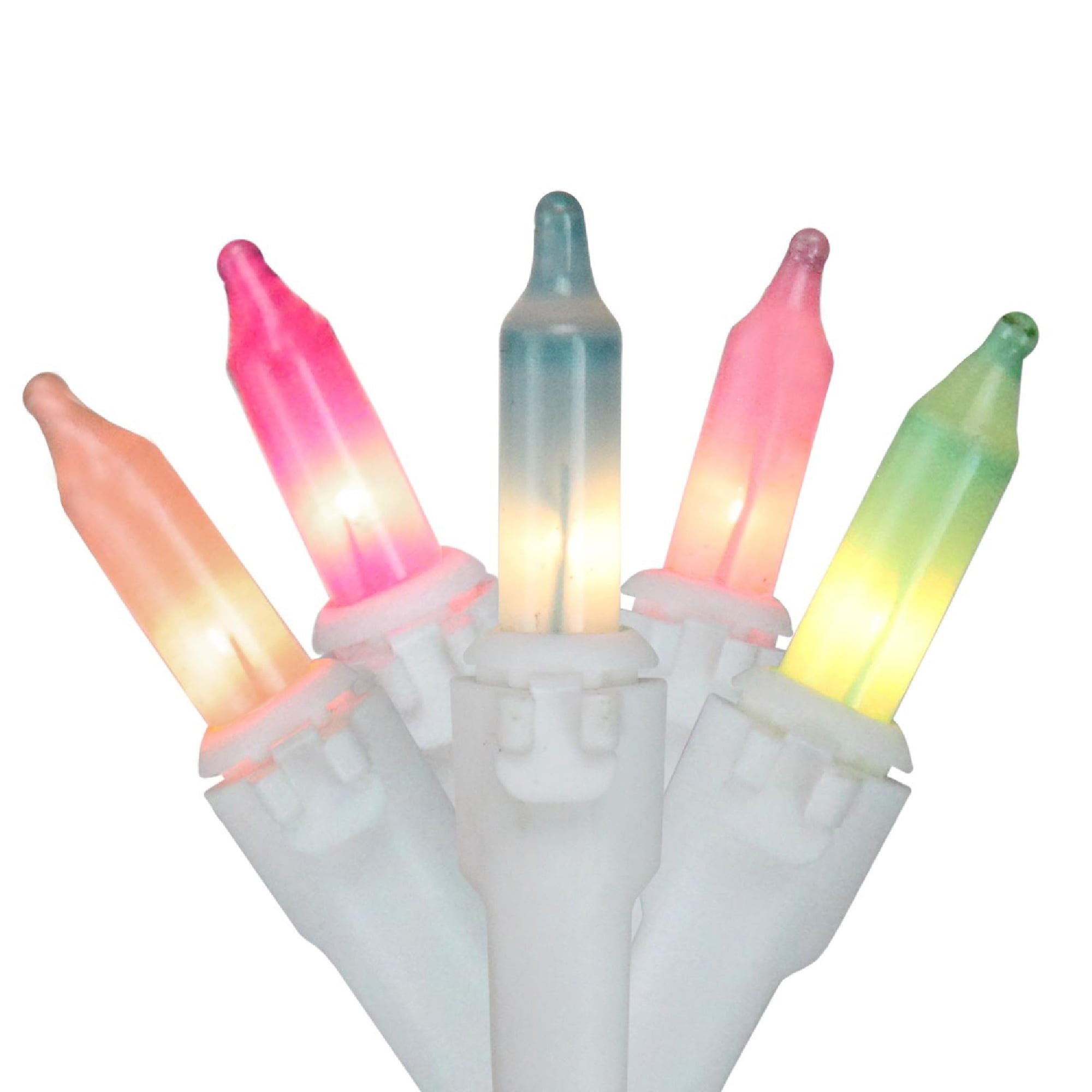 NEW Opalhouse Pastel Pearlescent Indoor//Outdoor 10 String Lights Yellow Pink