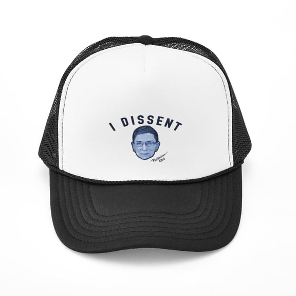 CafePress - I Dissent - Adjustable Unisex Printed Trucker Hat with Mesh Back