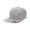 SILVER, variant on Yupoong Adult 6-Panel Structured Flat Visor Classic&nbsp;Snapback - 6089