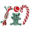 thumbnail image 1 of EIMELI 4Pcs Christmas Set Rope Pet Toys for Dogs Gift and Decoration, 1 of 6