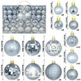 thumbnail image 3 of Drses‌‌ 100PCS Christmas Ornaments Christmas Tree Decoration Holiday Multiple Styles Ornaments For Christmas Trees Party Decoration, 3 of 5