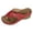 C, variant on Rokment Women's Orthopedic Wedges Dressy Sandals Trendy Casual Leather Platform Flip Flops with Arch Support Beach Comfortable Walking Slip on High Heels Slides Shoes A Size 6