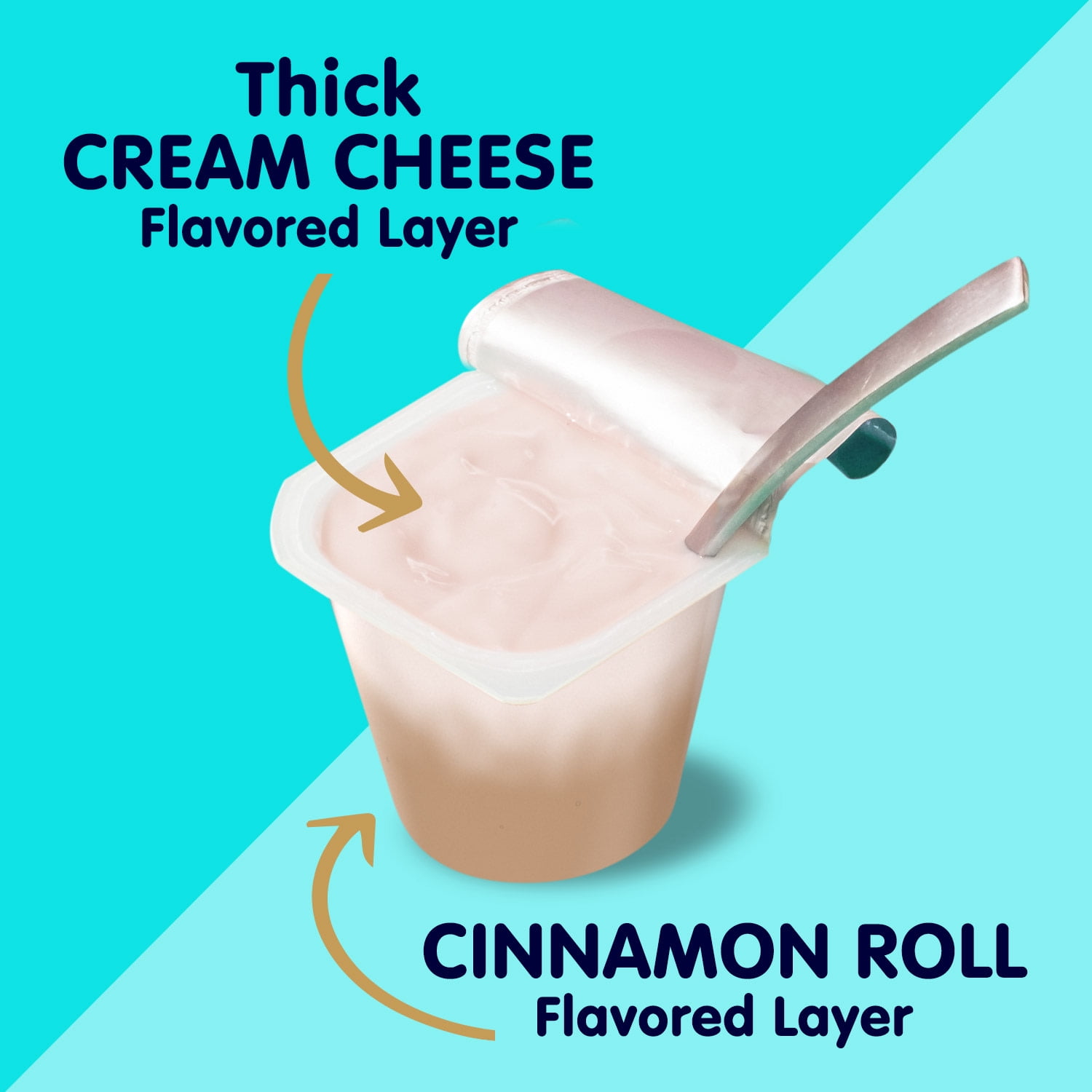 (4 pack) Snack Pack Cinnabon Bakery Inspired Flavored Pudding Cups 3.25 oz 6 Count
