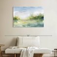 thumbnail image 2 of Elephant Stock Clear Day Wall Art - Horizontal Canvas Wall Art - Living Room Wall Decor - Abstract Canvas - Blue And Gray Decor By Carol Robinson - 39" x 26", 2 of 4