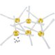 thumbnail image 2 of Juego de 6 Cuchillas de repuesto YONGSHENG compatibles con 500 600 y 700, 2 of 5