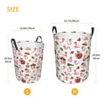 thumbnail image 3 of Picia Cute Animal Large Laundry Basket, Waterproof, Freestanding Laundry Hamper, Collapsible Tall Clothes Hamper with Extended Handles-Medium, 3 of 8