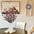 thumbnail image 6 of 2 Pcs 4th of July Decoration Star Wire Garland Patriotic Tinsel Stars Garlands Patriotic Red White and Blue Star Metallic Garland for Independence Day Memorial Day Decor,24.6 ft/Pc,Topboutique, 6 of 6