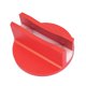 thumbnail image 1 of Almohadilla magnética ranurada para gato de coche, adaptador de soldadura de aluminio, soporte de gato, disco de elevación para Rojo, 1 of 9