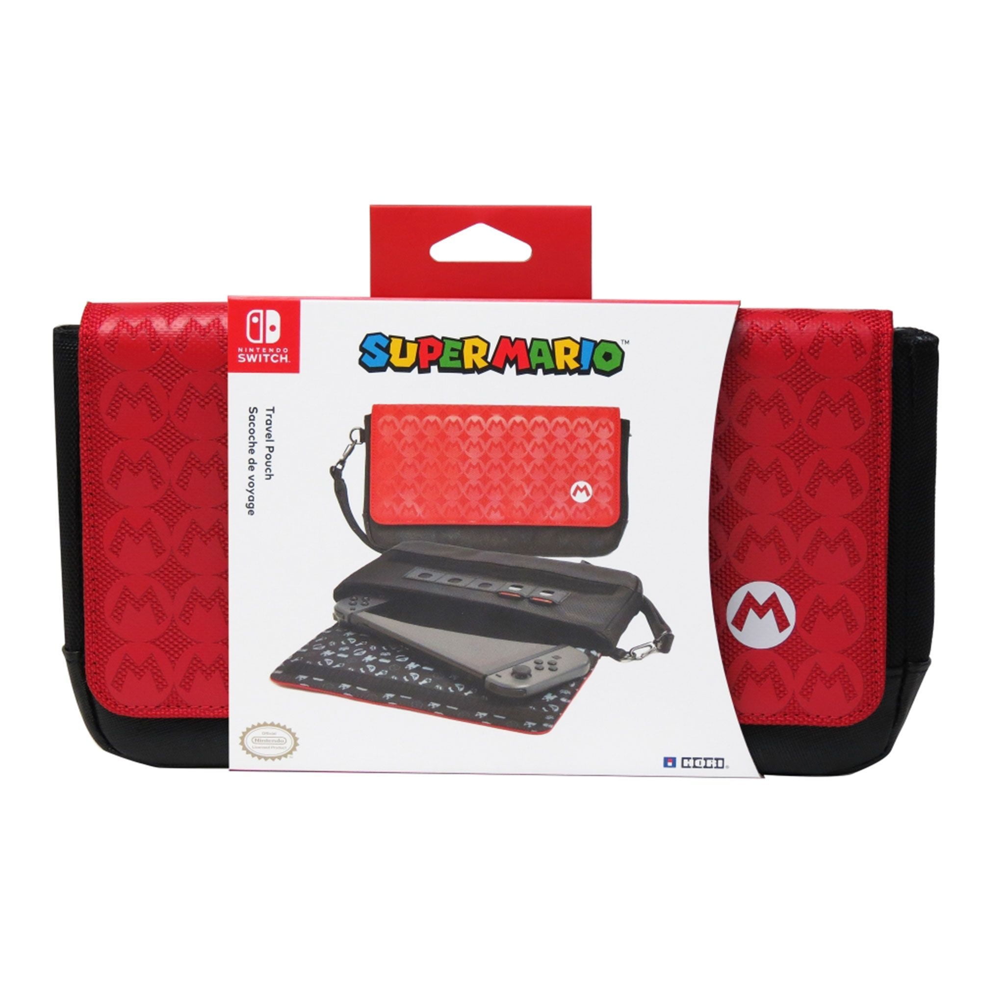 Hori Nintendo Switch Sleek Traveler Case Protective Cover Mario
