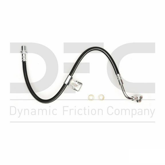 Front Right Dynamic Friction Company Brake Line Hose 350-48002 For 1981-1986 Chevrolet C10, 1981-1986 GMC C1500, 1987 Chevrolet R10, 1987 GMC R1500